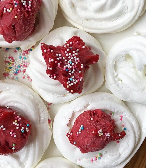 nids meringue paques