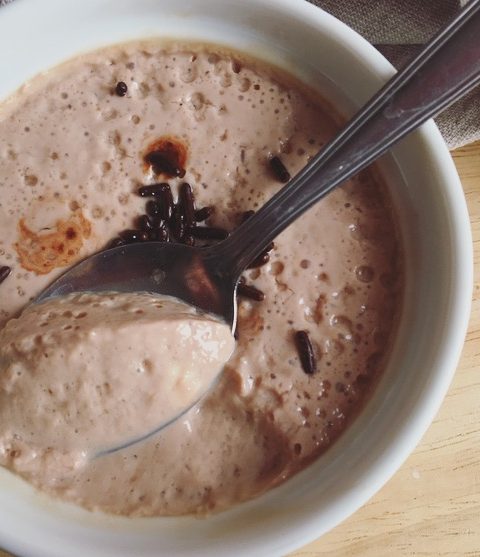 mousse chocolat vegan