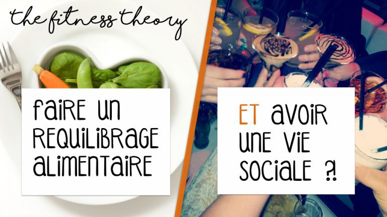 rééquilibrage alimentaire vie sociale