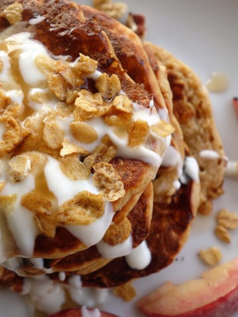 pancakes épais chou fleur thefitnesstheory