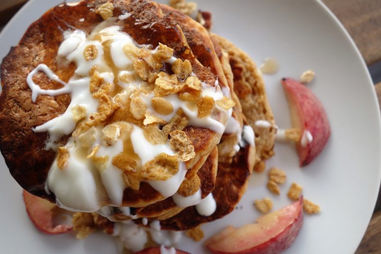 pancakes épais chou fleur thefitnesstheory