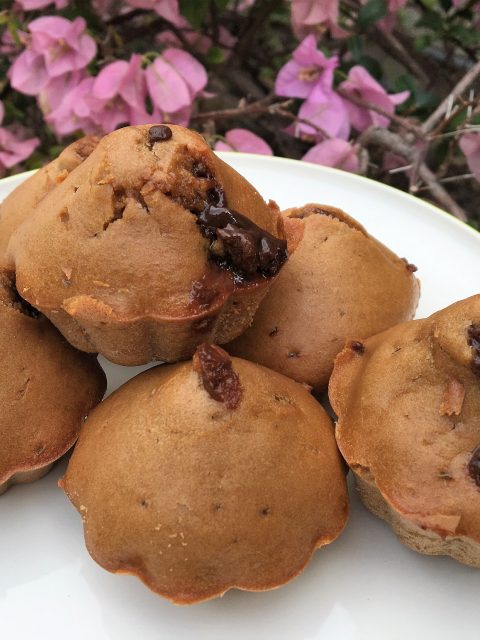 Muffins vanilla Coeur chocolat fondant thefitnesstheory