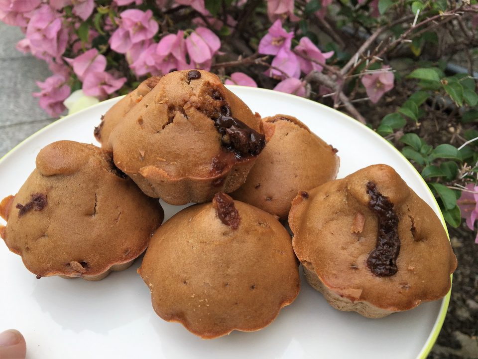 Muffins vanilla Coeur chocolat fondant thefitnesstheory