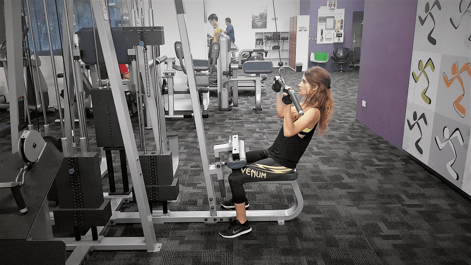 workout bras dos entrainement