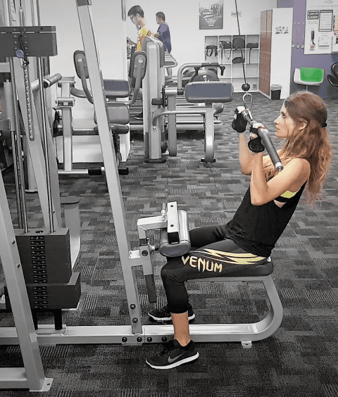 workout bras dos entrainement