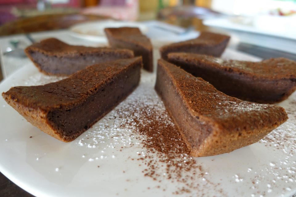 gateau chocolat tofu soyeux training paradise