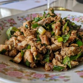 laap de poulet recette laotienne light