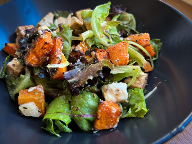 salade courge tofu feta