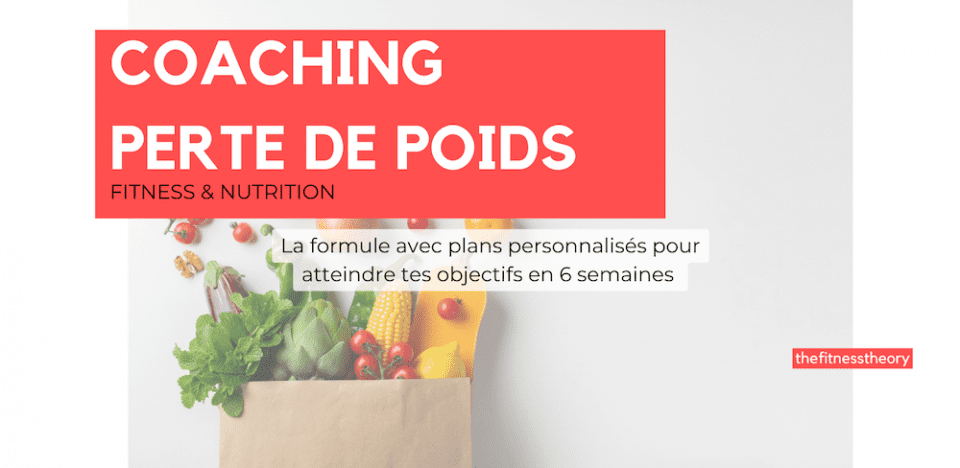 coaching perte de poids personnalisé